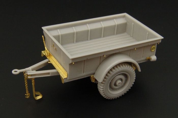 1/48 JEEP TRAILER constr kit of Jeep trailer