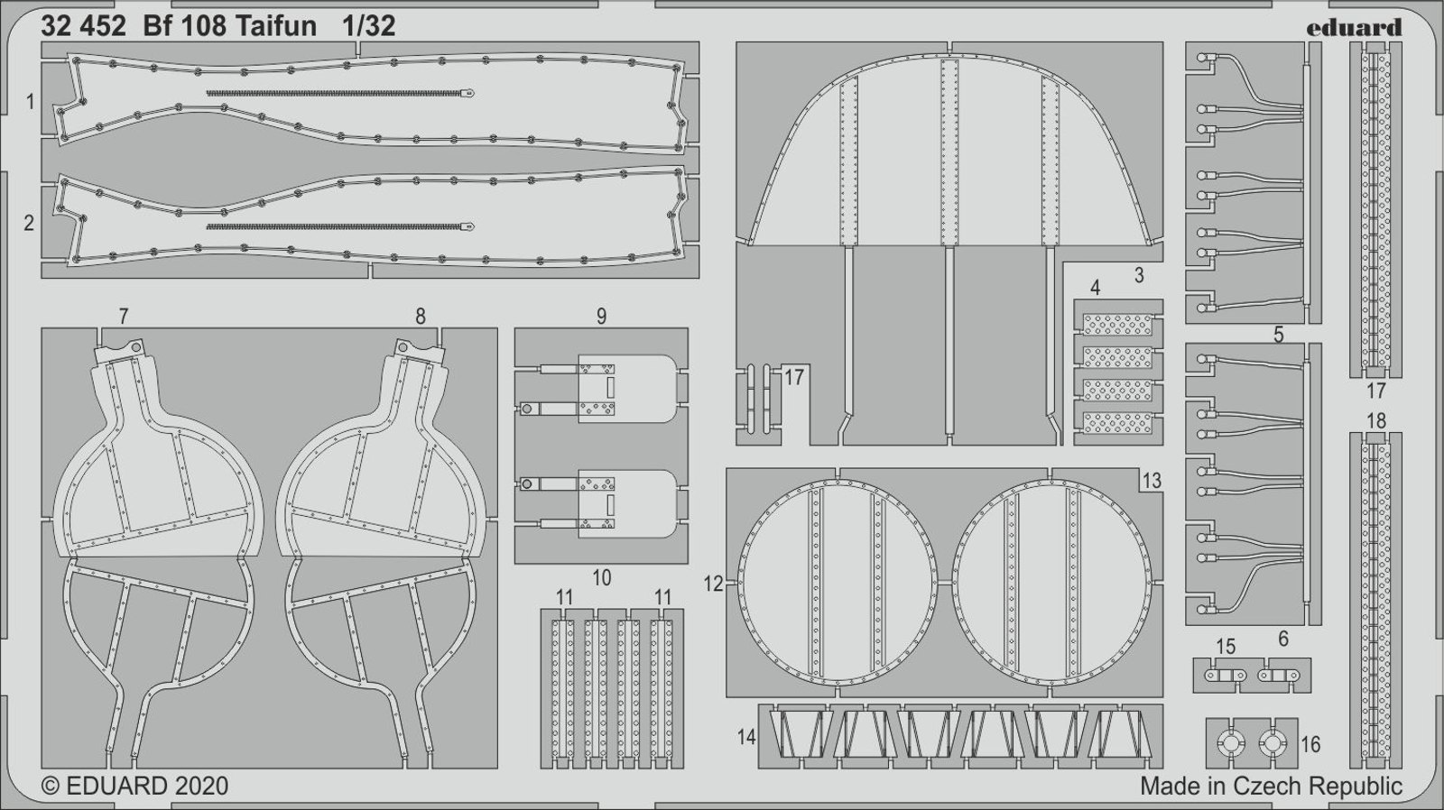 1/32 Bf 108 Taifun  for EDUARD kit