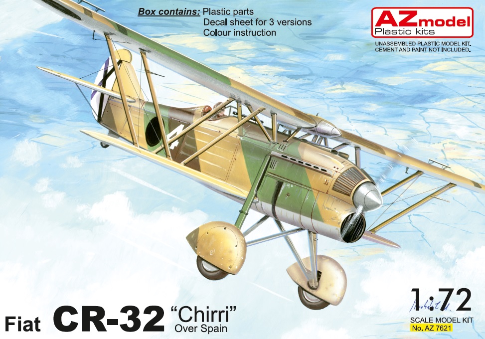 1/72 Fiat CR-32 „Chirri“ over Spain