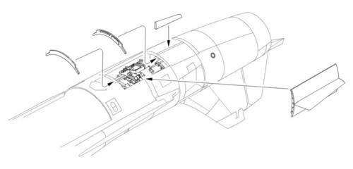 1/32 F-104G Starfighter - Engine set for Has