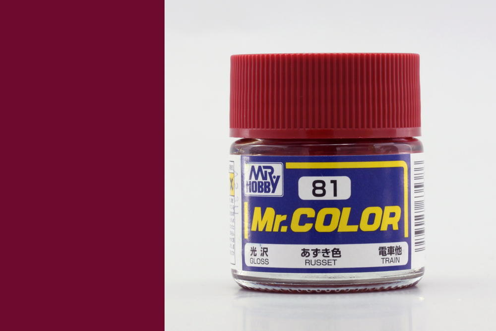 Mr. Color - Russet - Červenohnědá (10ml)