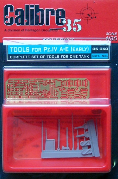 1/35 Tools for Pz.IV A-E