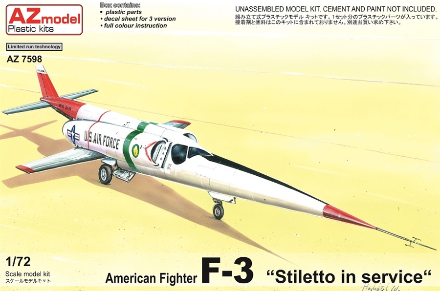 1/72 Douglas F-3 Stilleto in service 