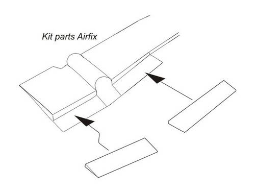 1/72 Canberra PR.Mk.9 Landing flaps for Airf.