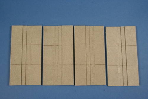 1/72 Dock baseplate 4 pcs