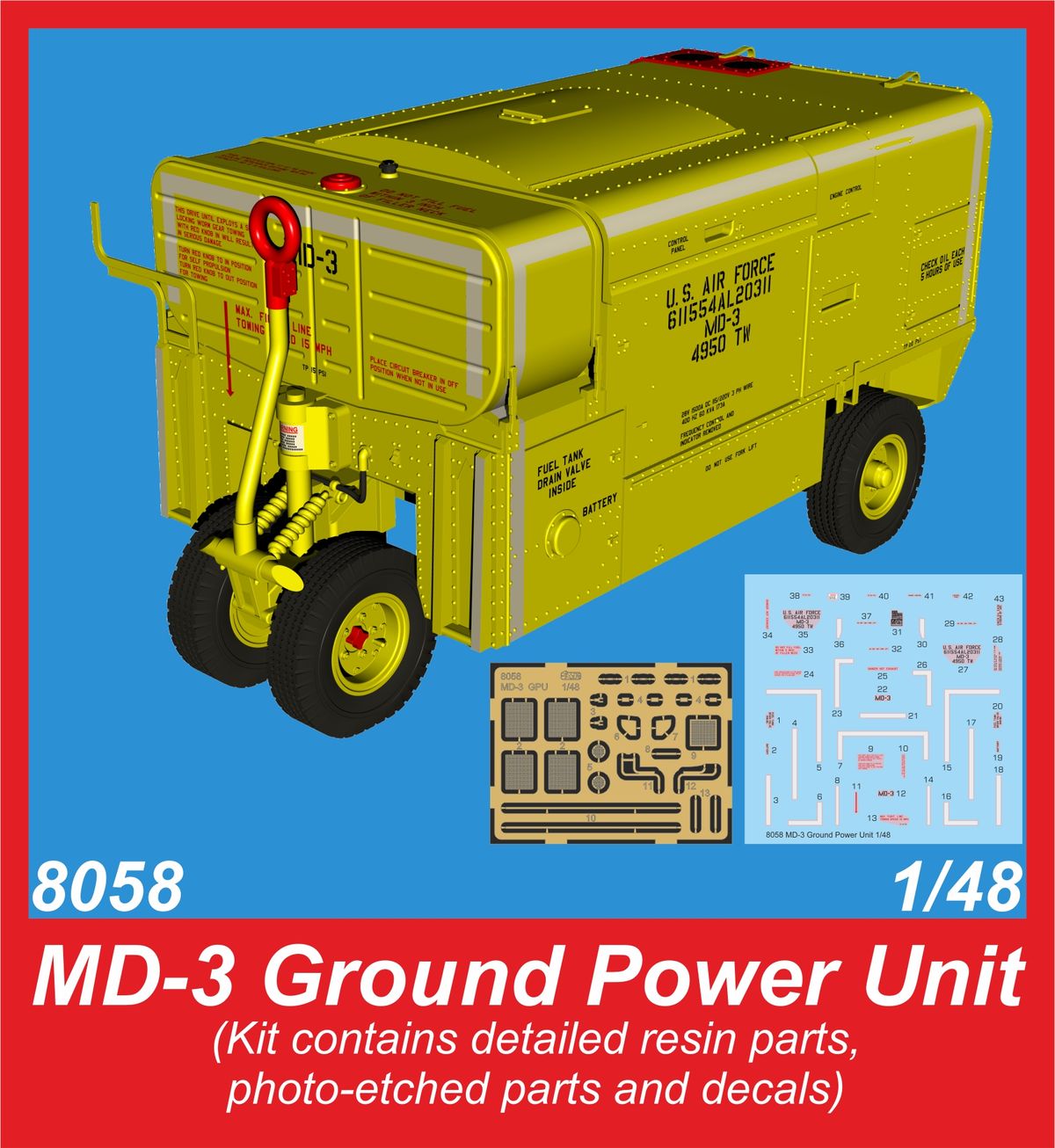 1/48 MD-3 Ground Power Unit