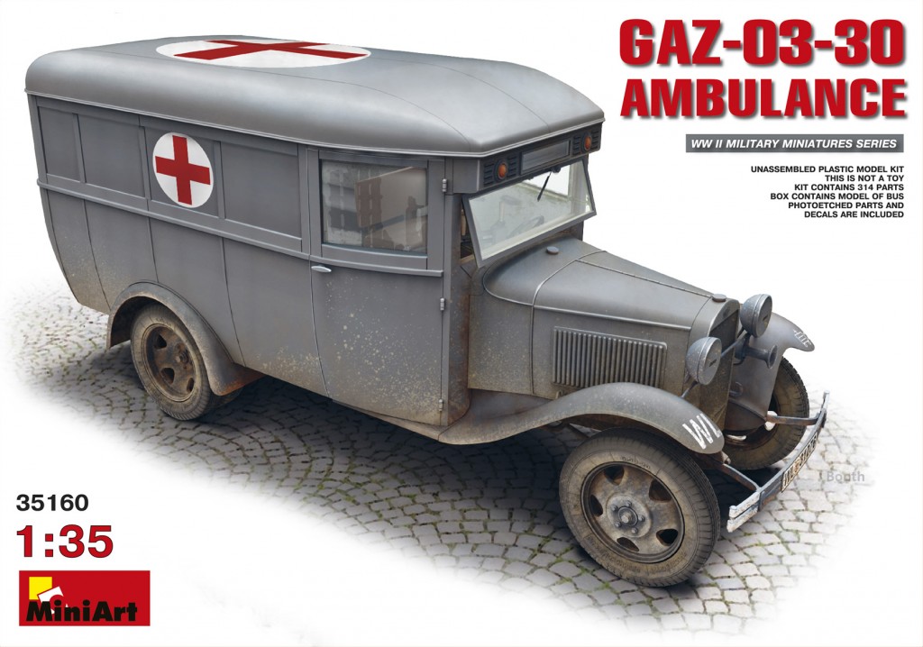 1/35 GAZ-03-30 Ambulance