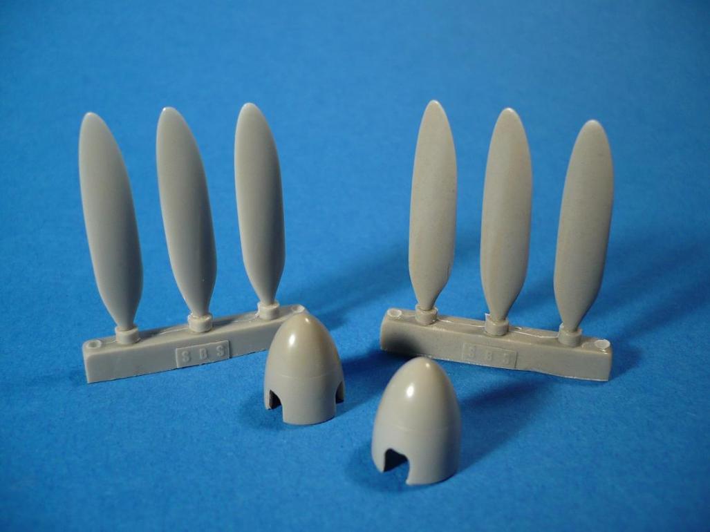 1/48 He-219 Propeller set - Resin for Tamiya