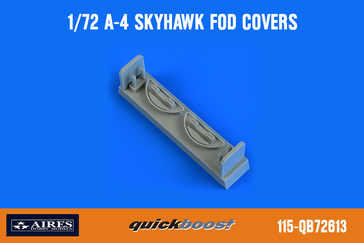 1/72 A-4 Skyhawk FOD covers for FUJIMI kit