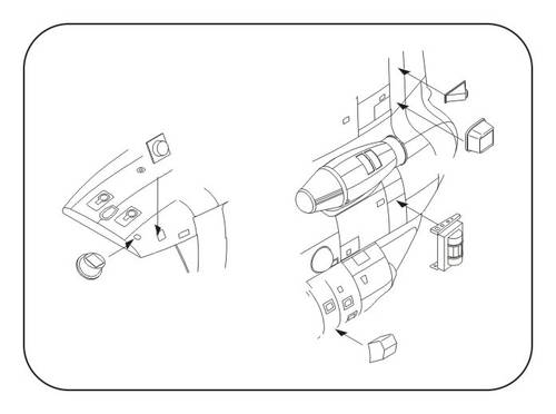 1/48 CH-47 Chinook exterior set for Italeri