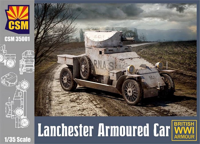 1/35 Lanchester Armoured Car