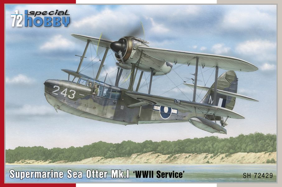 Plastikový model letadla 1/72 Supermarine Sea Otter Mk.I 'WWII Service'