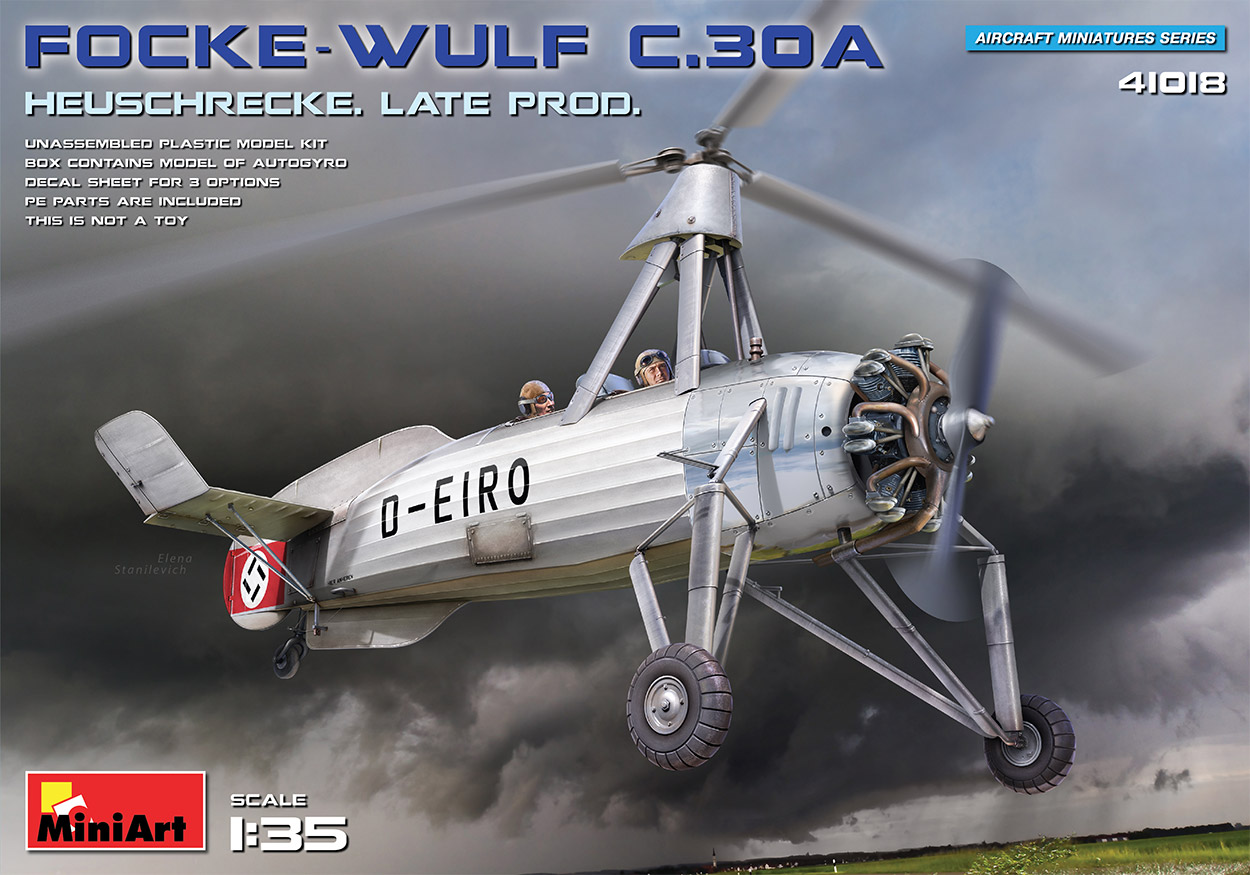 1/35 Focke-Wulf FW C.30A Heuschrecke. Late Prod