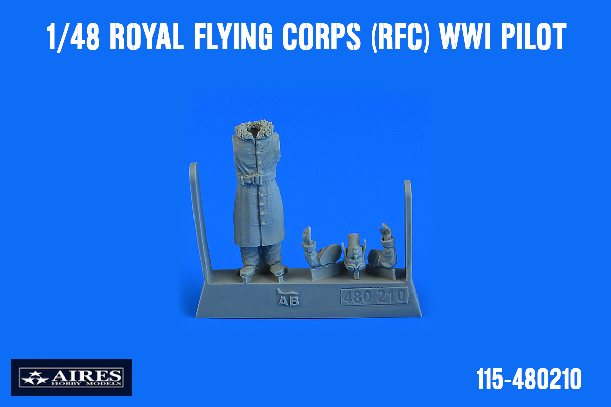 1/48 Royal Flying Corps (RFC) WWI Pilot for TRUMPETER kit