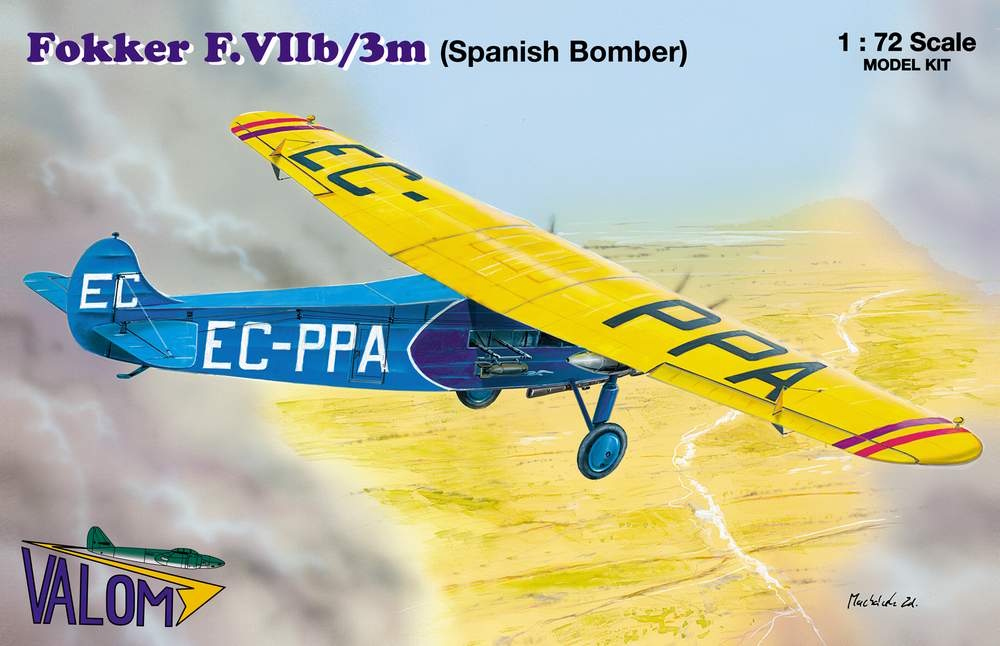 1/72 Fokker F.VIIb/3m (Spanish Bomber)