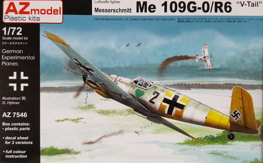 1/72 Bf 109G-0/V/R-6