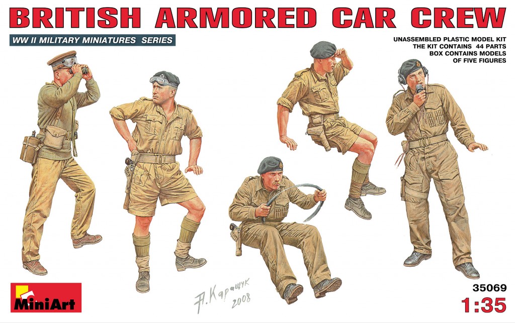 1/35 British Armoured Car Crew                 