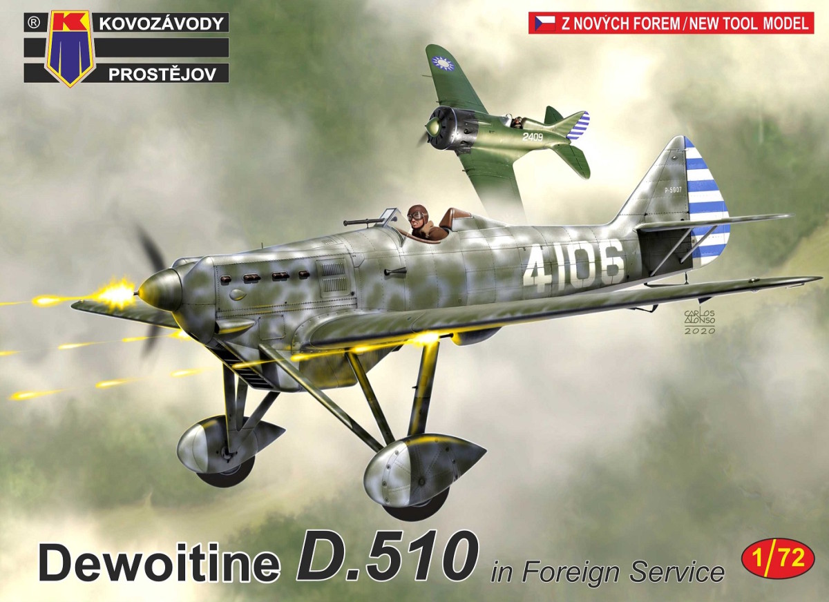 1/72 Dewoitine D.510 British, SSSR, China