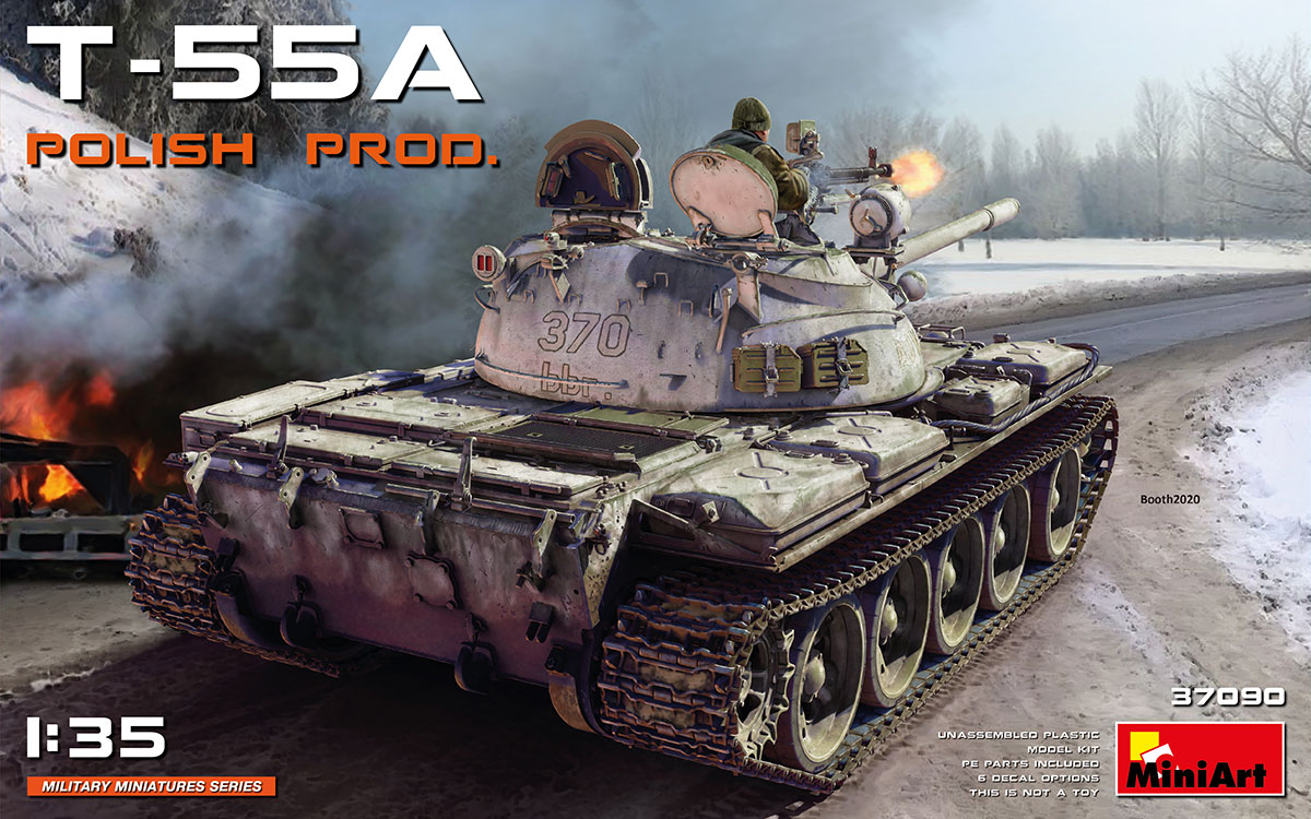 1/35 T-55A POLISH PRODUCTION