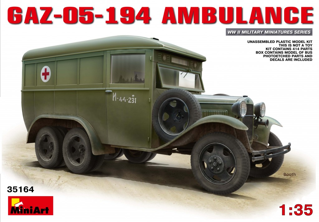 1/35 GAZ-05-194 Ambulance