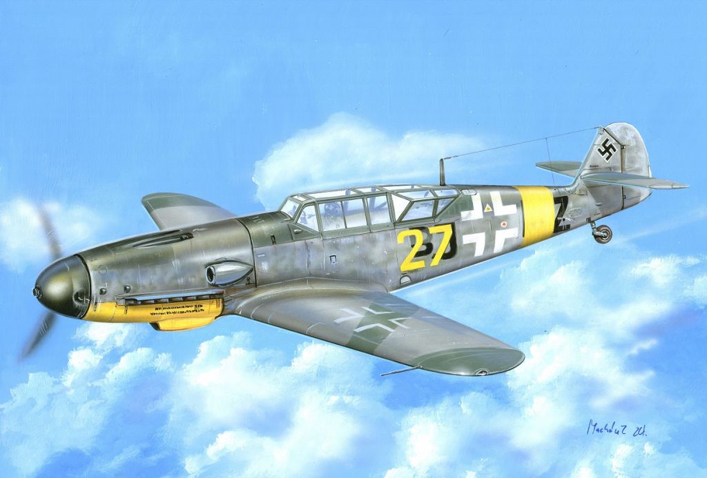 1/72 Bf 109G-12 (based on Bf 109G-4)