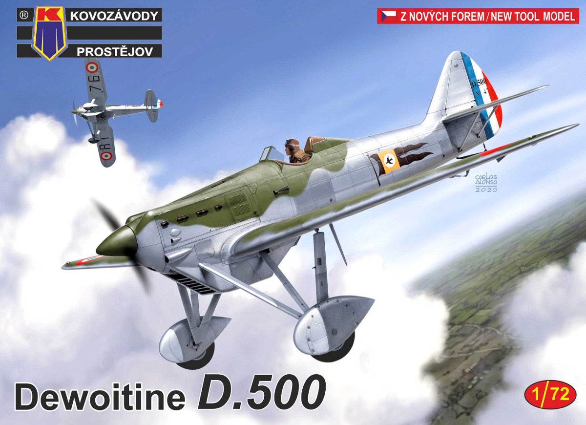 1/72 Dewoitine D.500 French