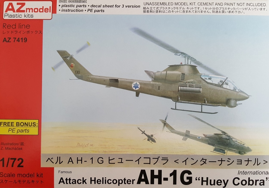 1/72 AH-1G Huey Cobra International