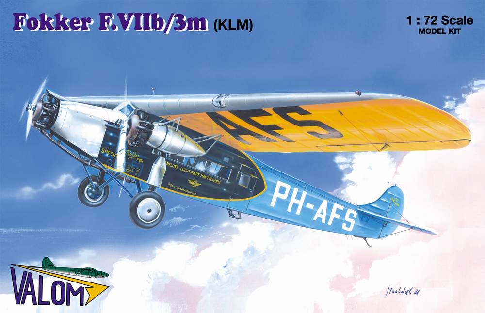 1/72 Fokker F.VIIb/3m (KLM)