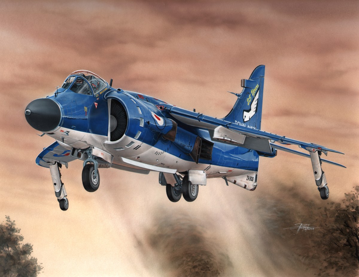 Plastikový model letadla 1/72 Sea Harrier FA.2 / reissue