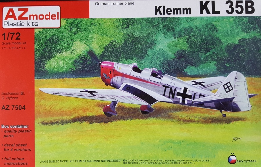 1/72 Klemm Kl 35B