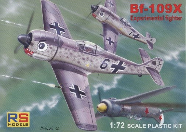 Plastikový model letadla 1/72 Messerschmitt Bf 109 X 2 decal v. for Luftwaffe, Great Britain