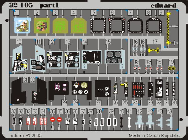 1/32 F-18C interior for ACADEMY kit