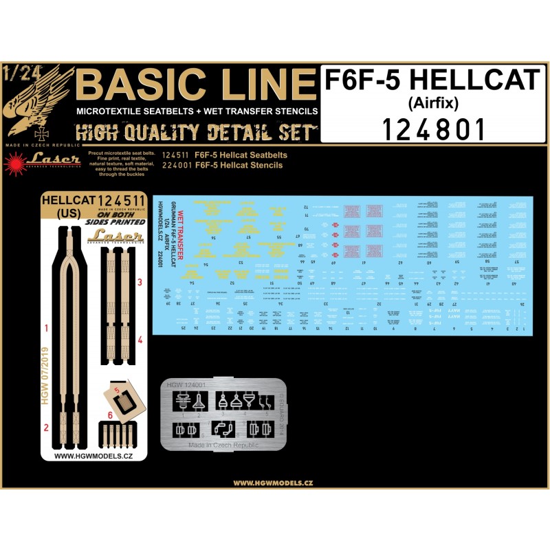 1/24 F6F-5 HELLCAT (airfix) - Basic Line