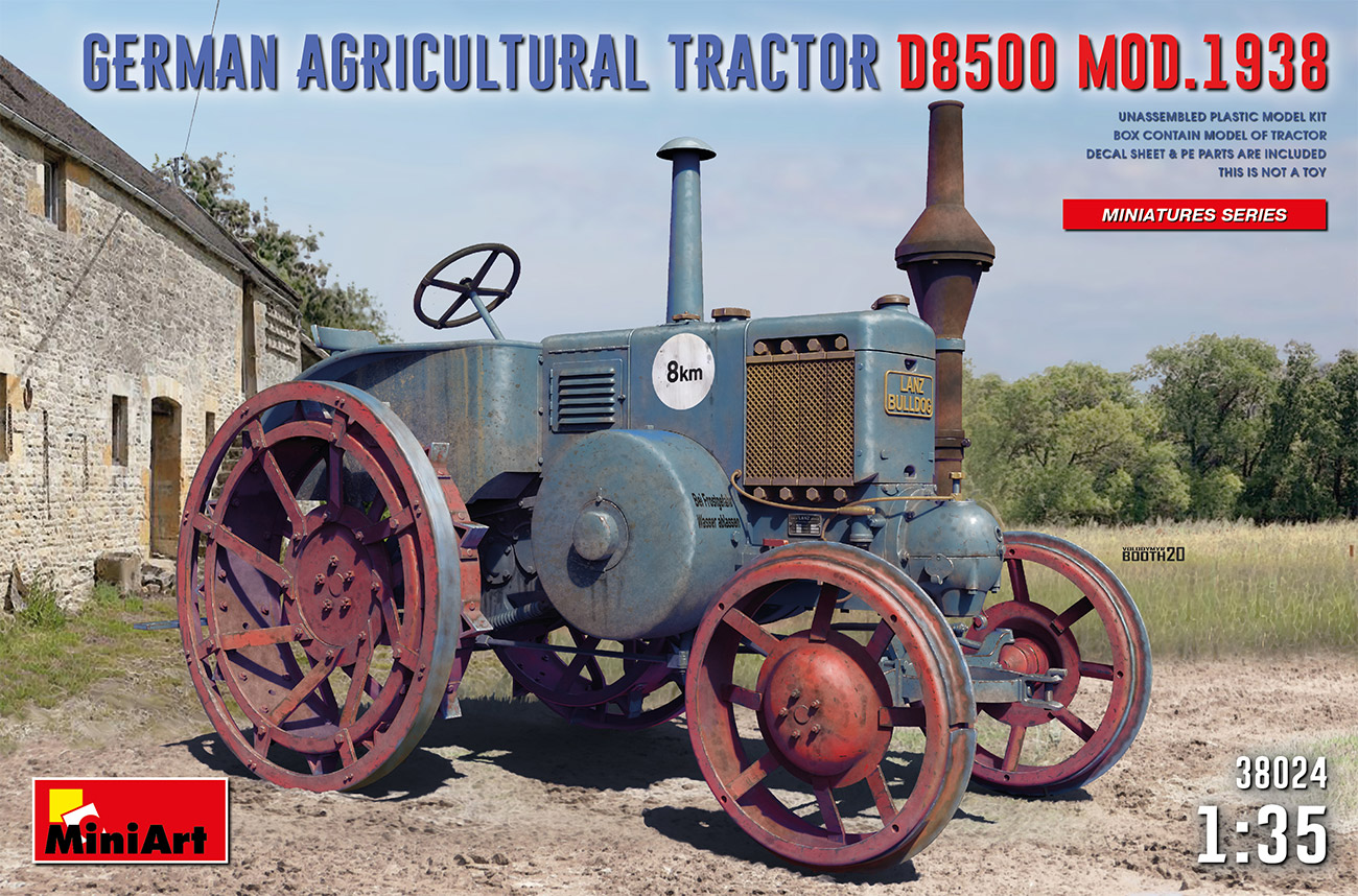 1/35 German Agricultural Tractor D8500 Mod. 1938