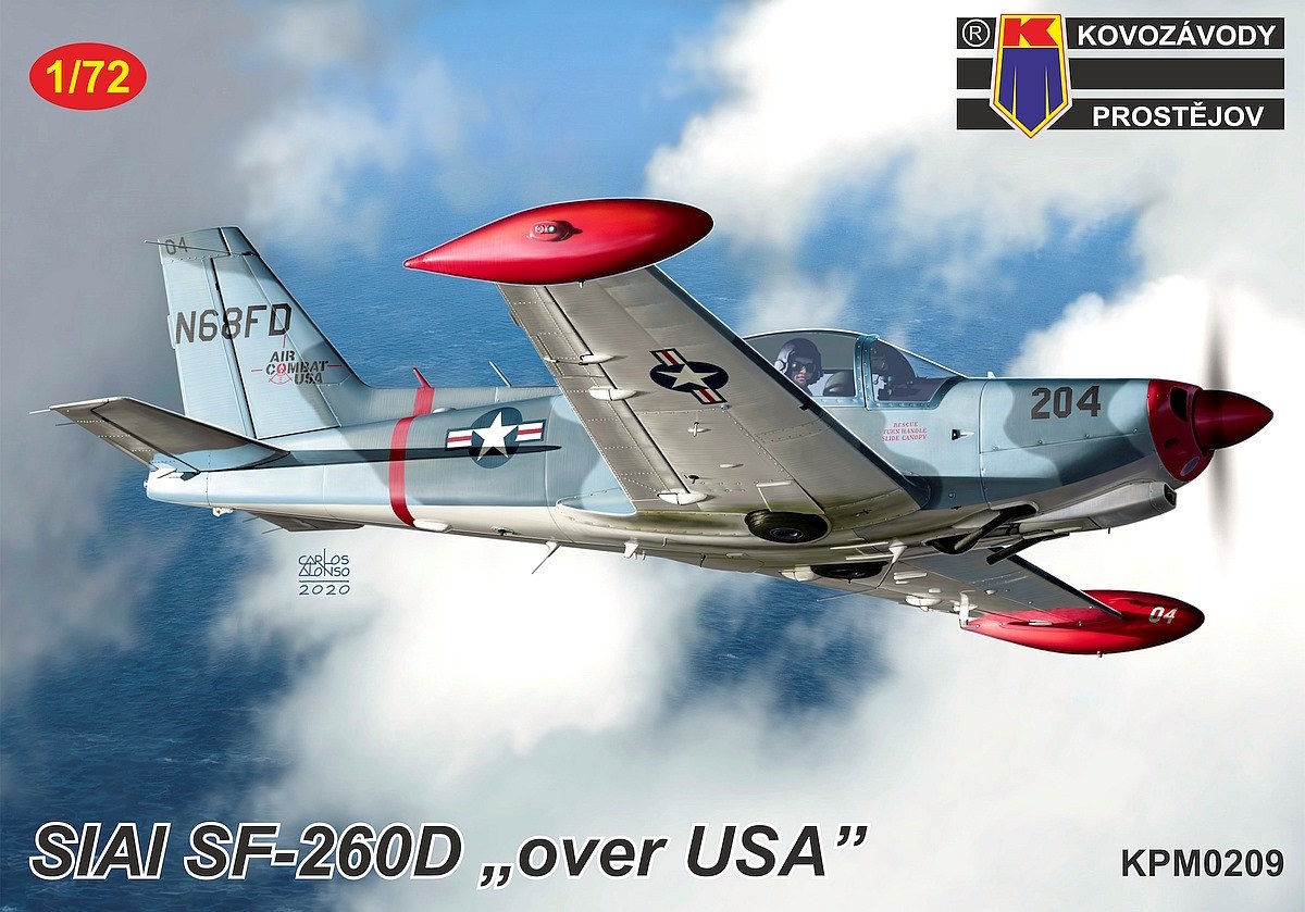 1/72 SIAI SF-260D "Over USA"