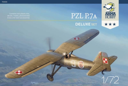 1/72 PZL P.7a Deluxe Set