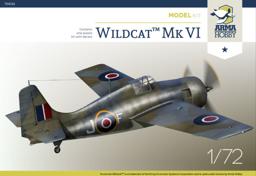 1/72 Wildcat™ Mk VI Model Kit