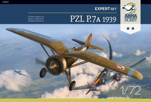 1/72 PZL P.7a Expert Set 1939