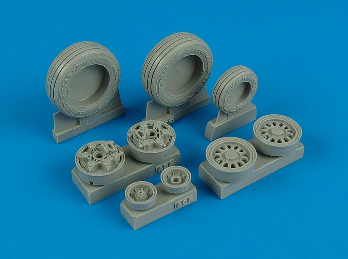 1/32 F-16CG/CJ Fighting Falcon weighted wheels