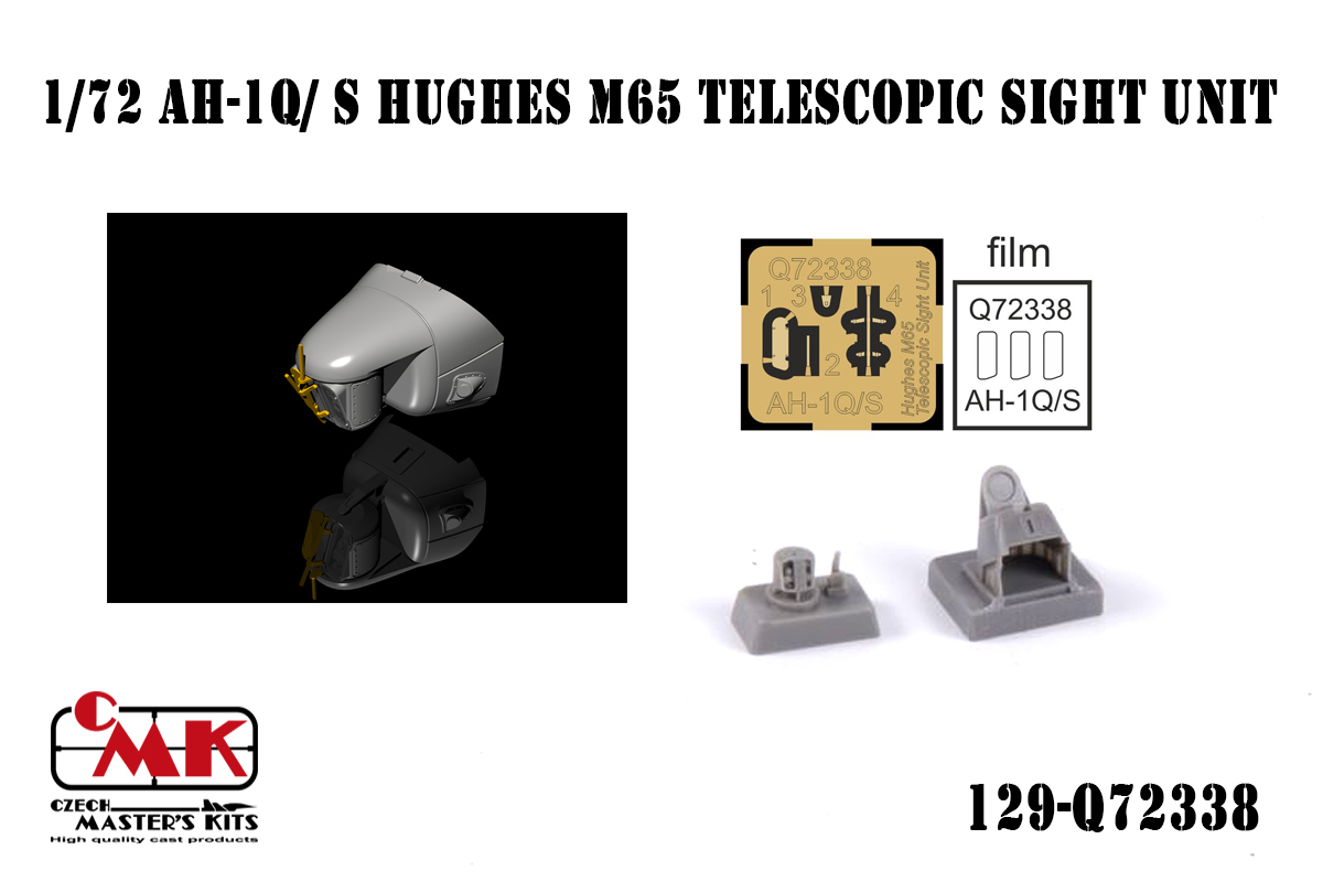 1/72 AH-1Q/S Hughes M65 Telescopic Sight Unit