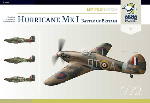 1/72 Hurricane Mk I Battle of Britain Limited Edition