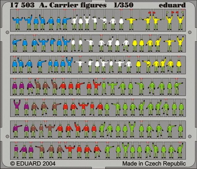 1/350 Air.Carrier Figures present