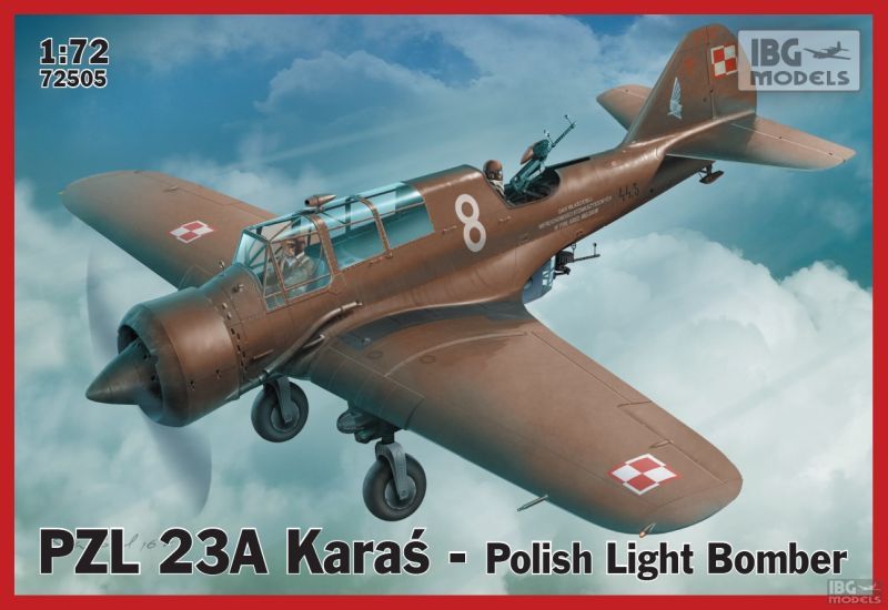 1/72 PZL 23A KARAS Polish Light Bomber