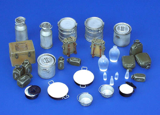 1/35 Equipment of German Kitchen - Crockery, WWII