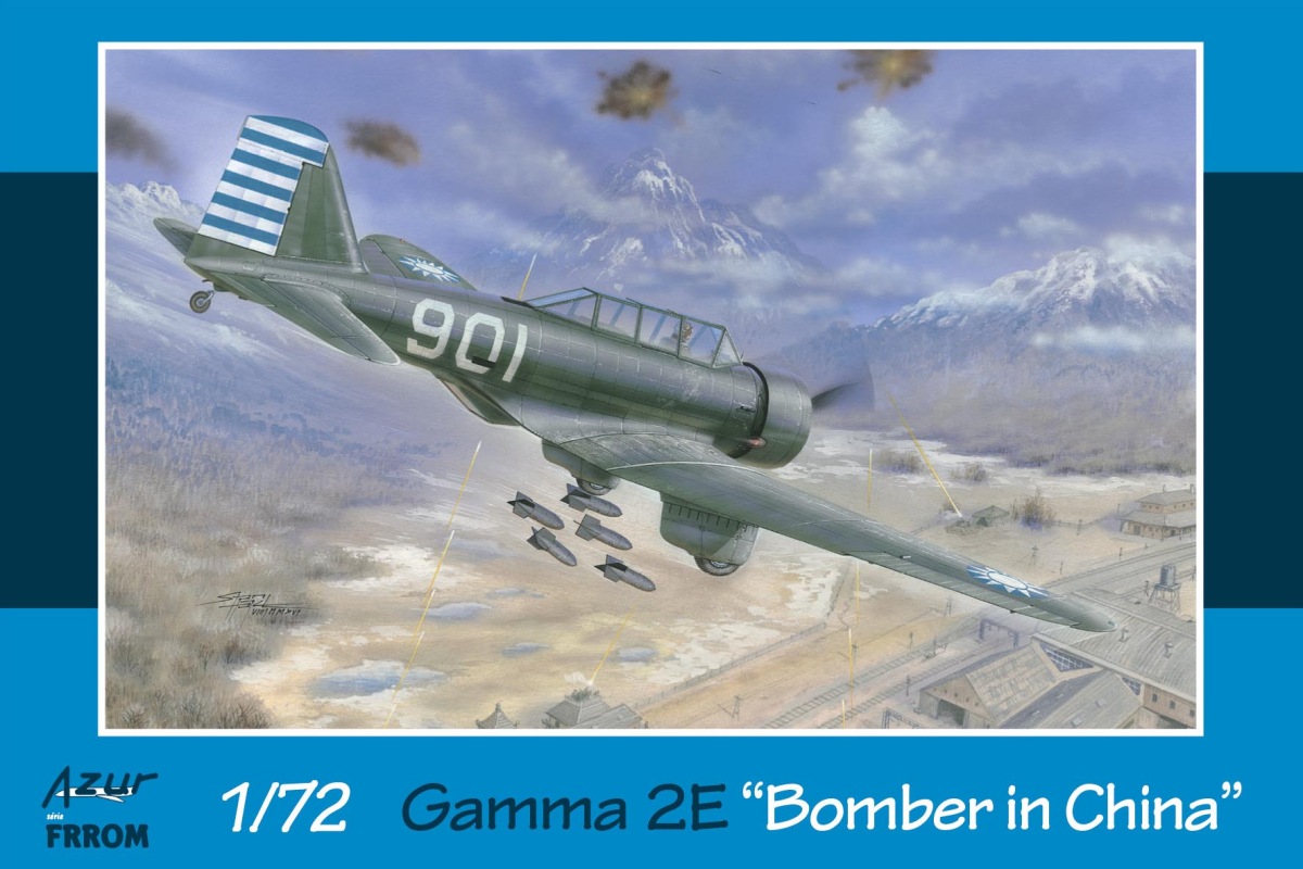 1/72 Gamma 2E Bomber in China