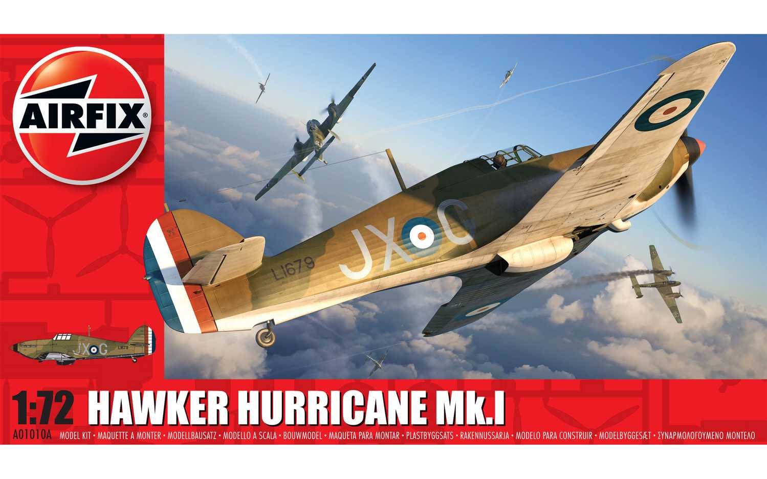 Classic Kit letadlo A01010A - Hawker Hurricane Mk.I  (1:72)