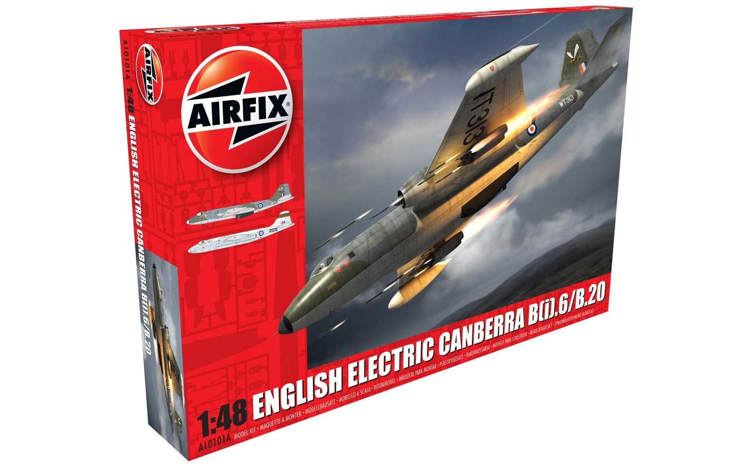 Classic Kit letadlo A10101A - English Electric Canberra B2/B20 (1:48)