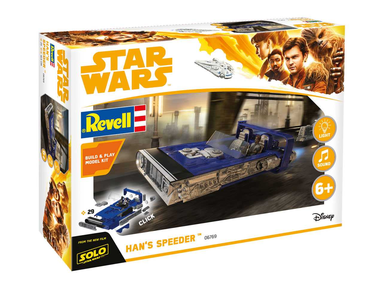 Build & Play SW 06769 - Han's Speeder (1:28)