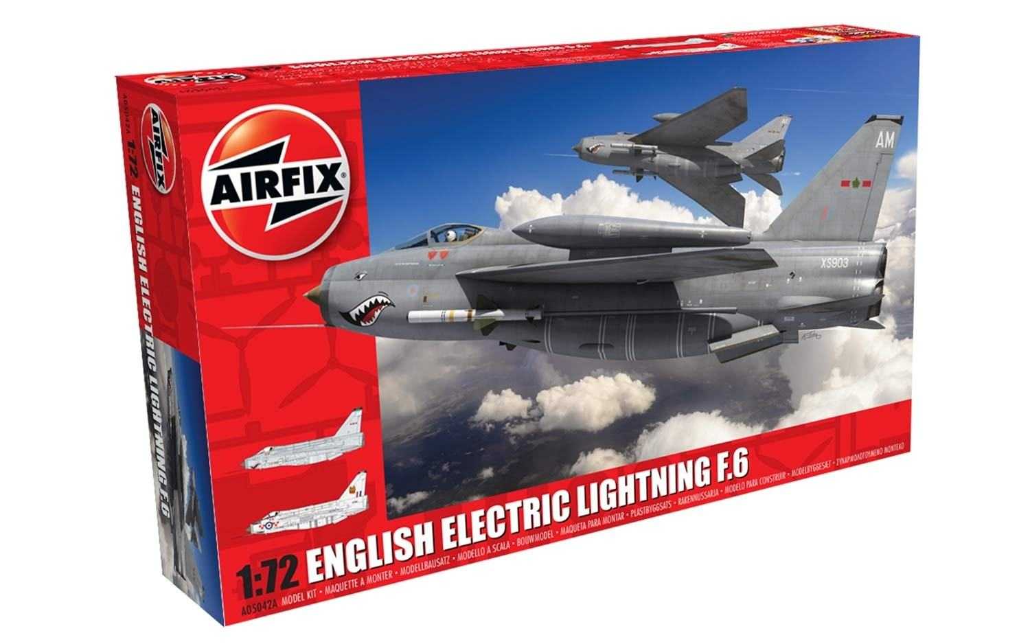 Classic Kit letadlo A05042A - English Electric Lightning F6 (1:72)