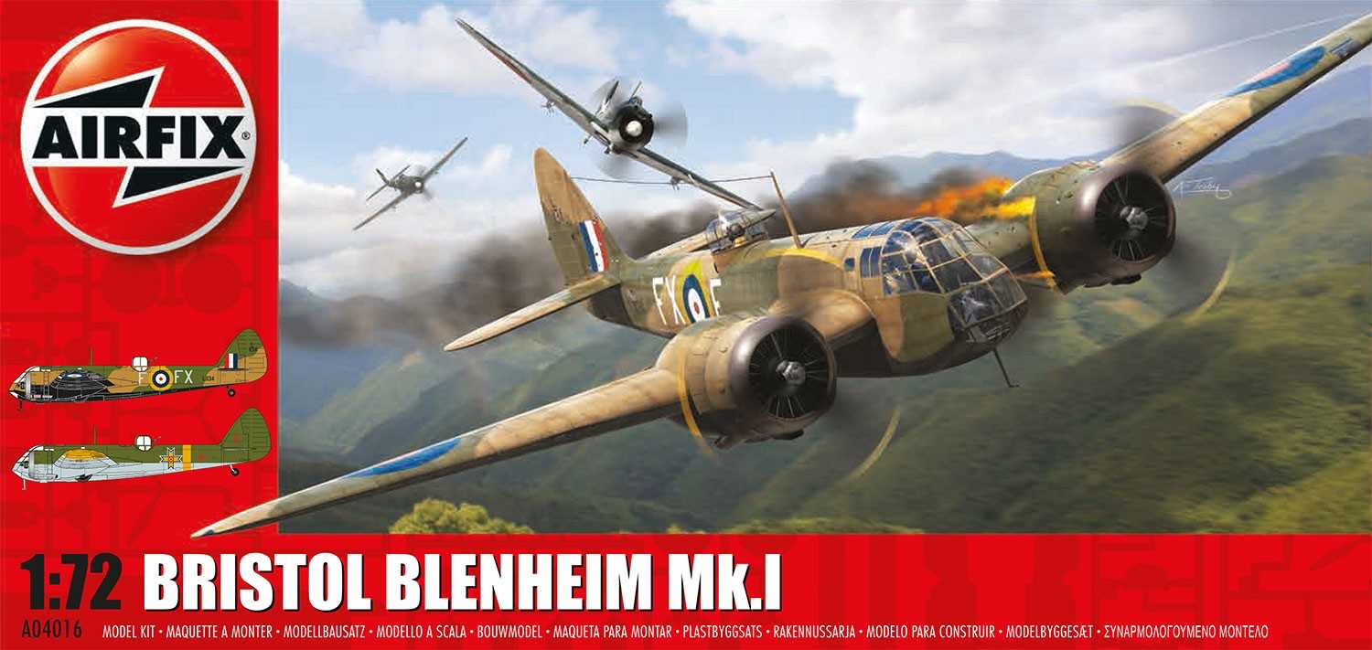 Classic Kit letadlo A04016 - Bristol Blenheim MkI (Bomber) (1:72)